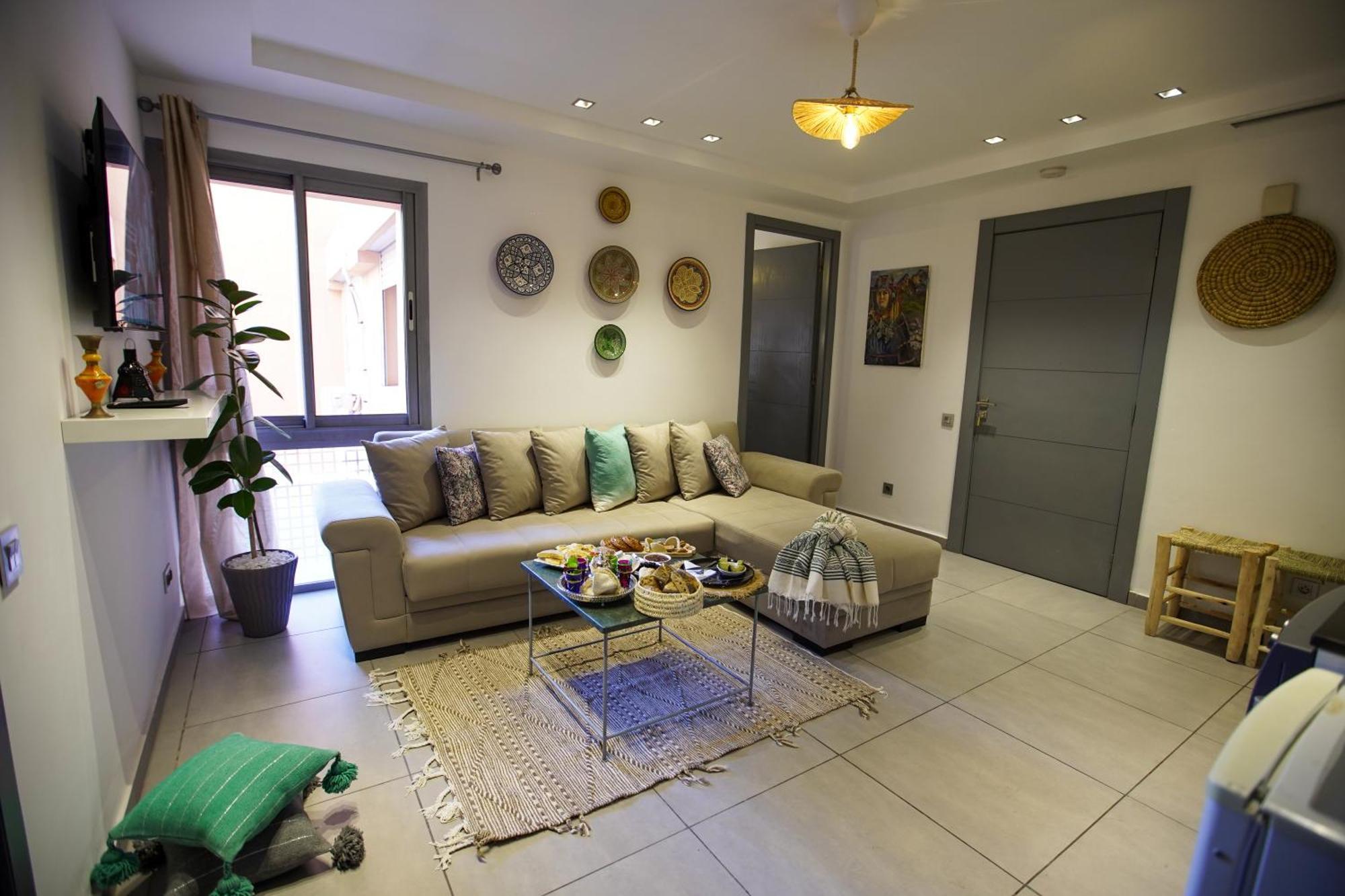 Lovely 2-Bedroom With Ac-Netflix-Nespreso Marrakesh Buitenkant foto